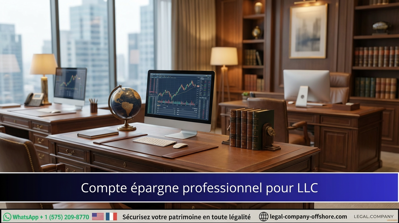 Compte épargne professionnel LLC USA