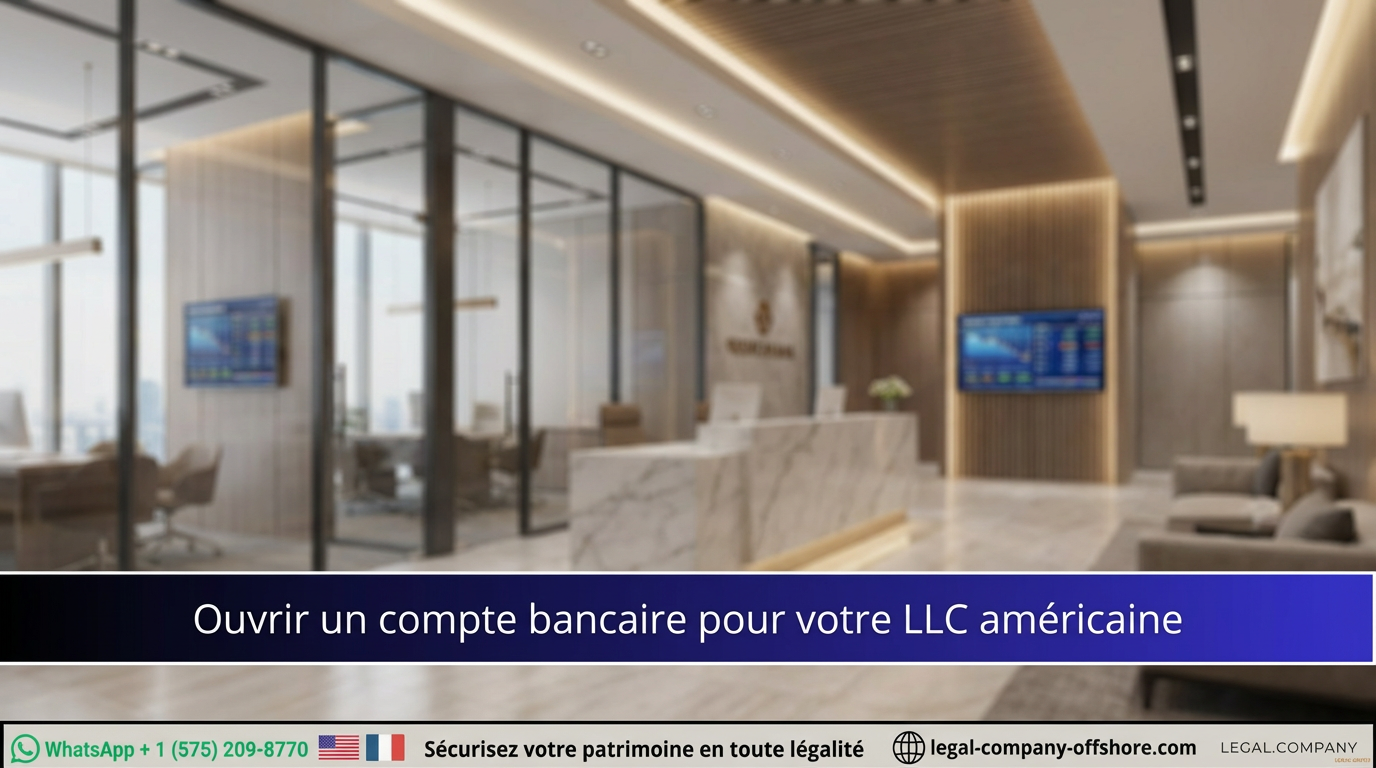 Ouvrir un compte bancaire pour votre LLC américaine