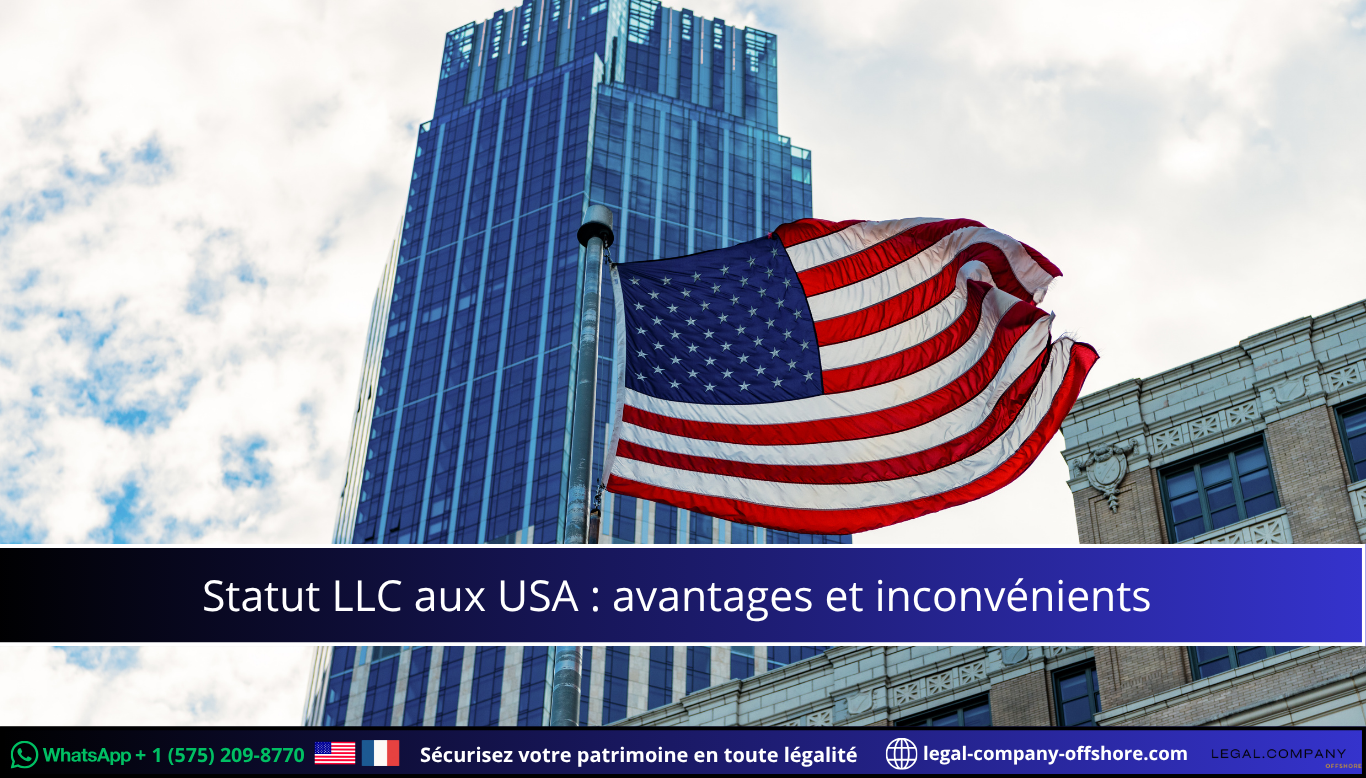 Statut LLC aux USA avantages et inconvénients