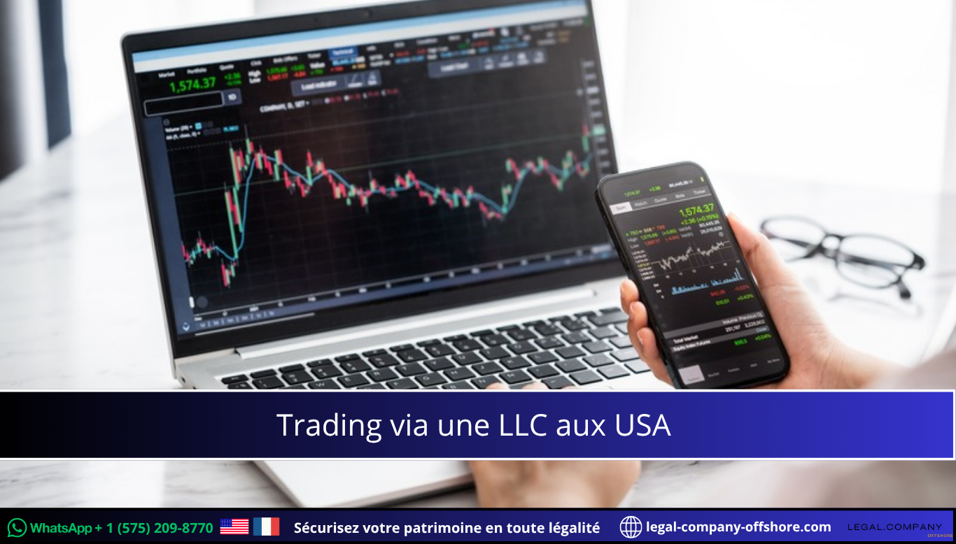 Trading via LLC aux USA