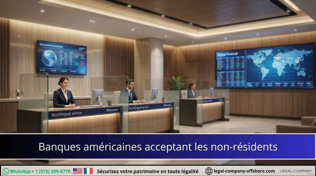 Banques américaines acceptant les non-résidents