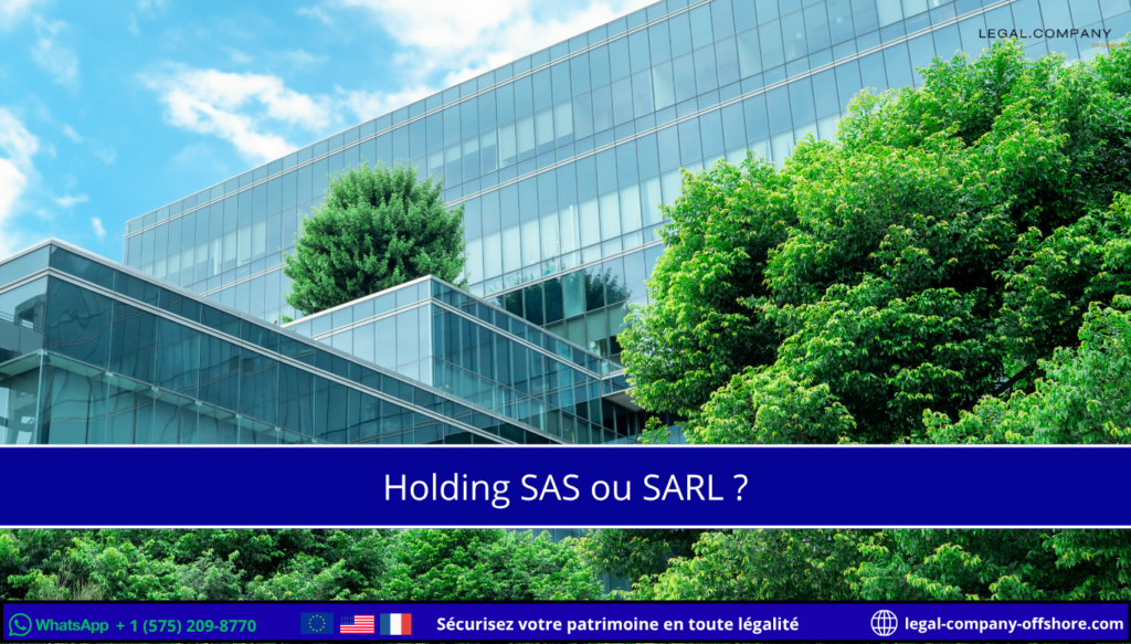 Holding SAS ou SARL : quel statut choisir