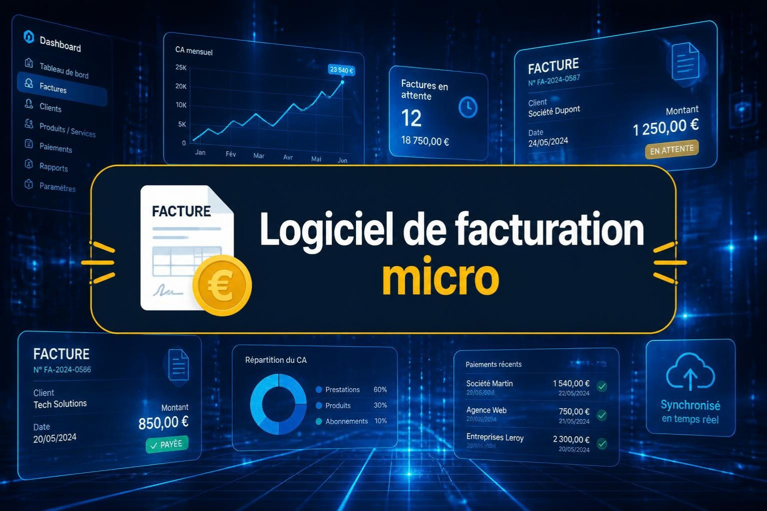 Quel logiciel de facturation pour micro-entrepreneur ?