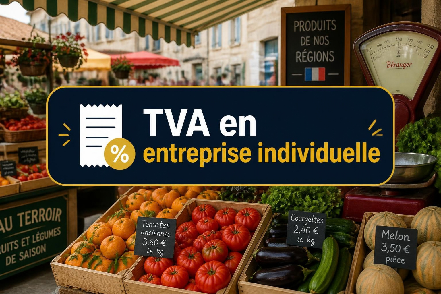 TVA en entreprise individuelle : franchise et régimes
