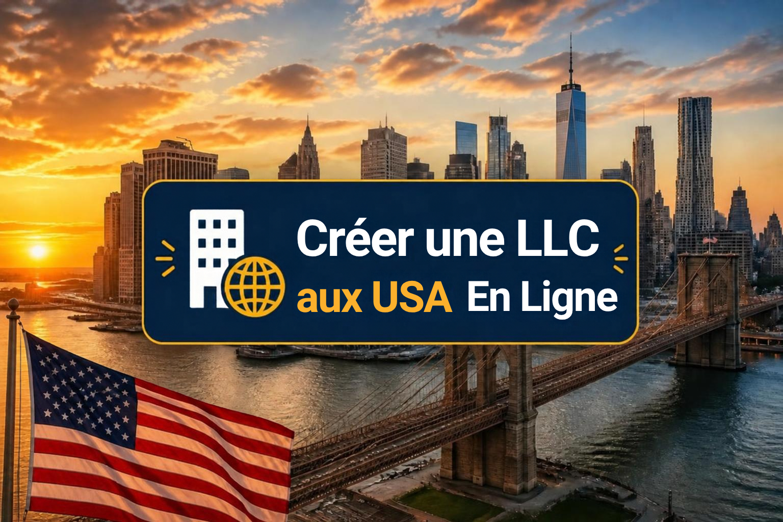 Créer une LLC en ligne sans se déplacer aux USA